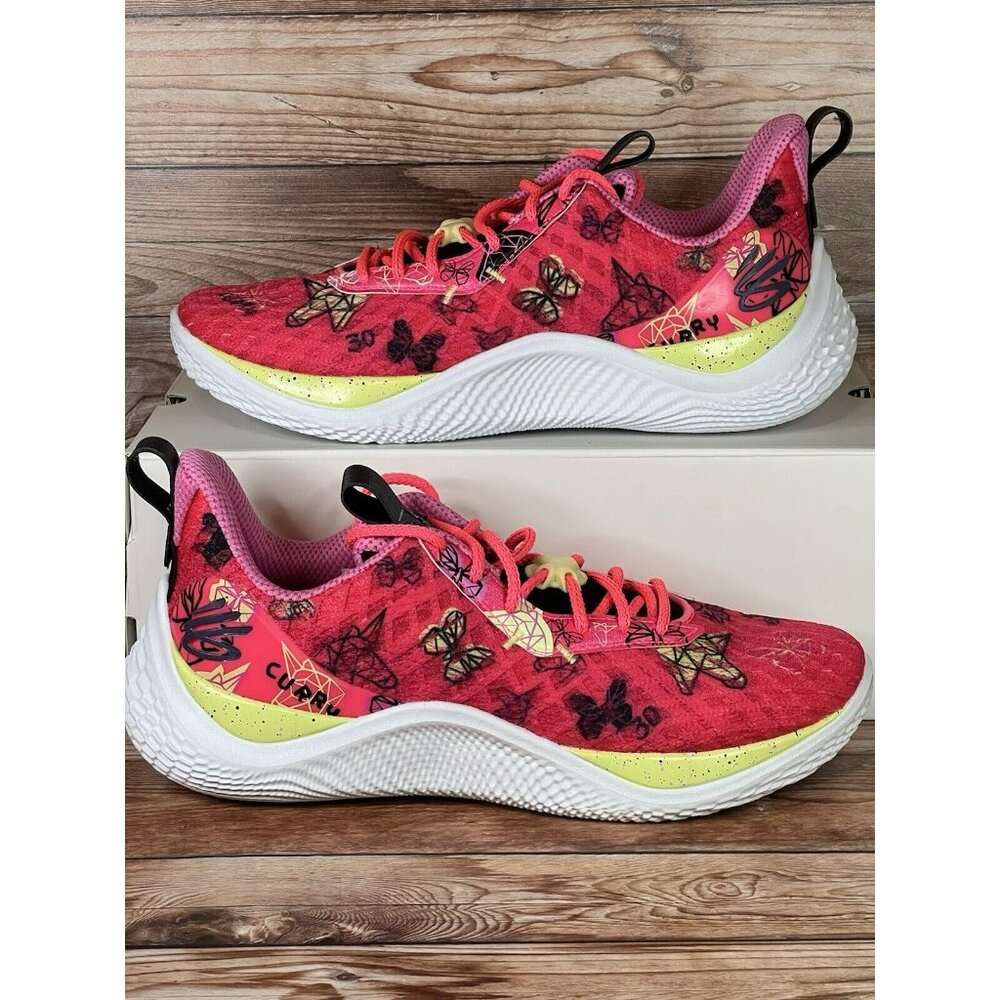 Men Under Armour Curry 10 Girl Dad Basketball Shoes Size 11 Pink 3026273 602